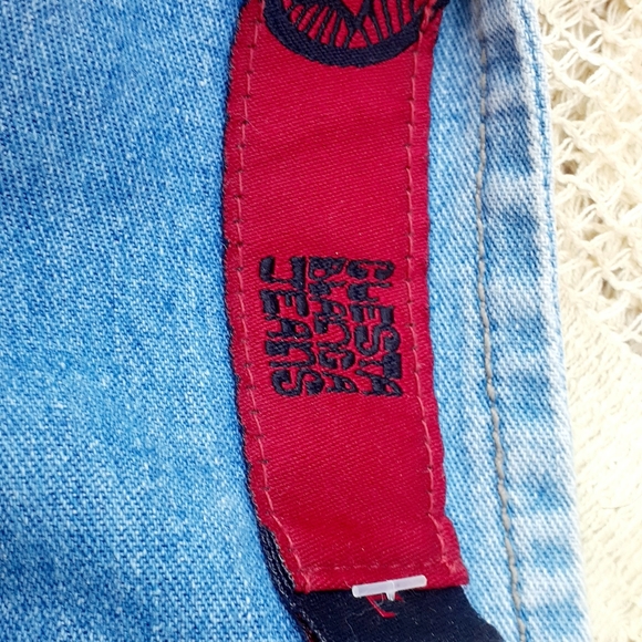 Clesta Bianca jean mini skirt flare Short mini skirt - Picture 6 of 7